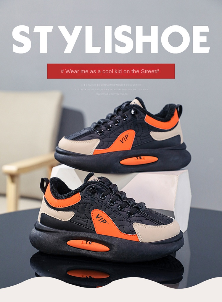 Sneakers in peluche Forrest Gump Scarpe casual Scarpe in cotone con suola spessa Scarpe per ragazzi e ragazze Medie e grandi_voghion.com