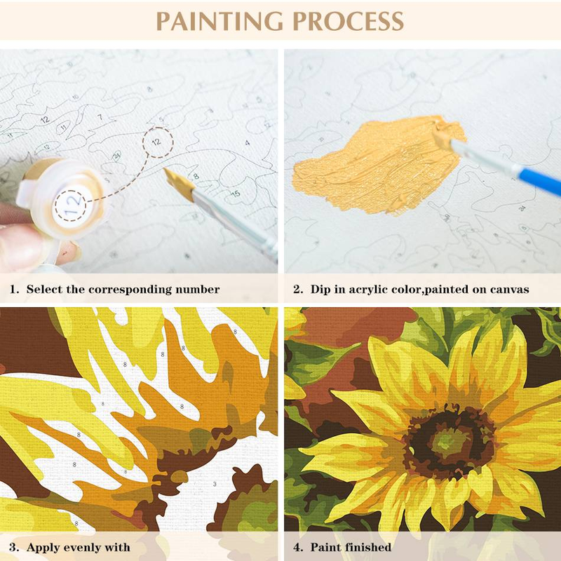 Pintura clásica RUOPOTY por números, pintura en lienzo hecha a mano, pintura de niña de ballet para pintar arte de pared_voghion.com
