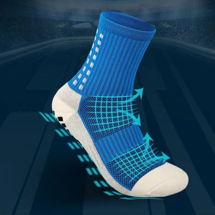 Fußballsocken, heißer Verkauf, grenzüberschreitende, verdickte Handtuchunterseite, Deodorant-Kleber, rutschfeste Fußballsocken, Yoga-Socken_voghion.com