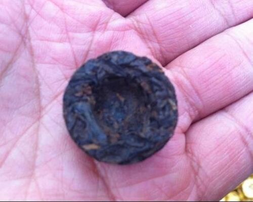 Pu Erh Mini Tea Cakes Fermented Tuocha, Top Grade Total 250 Grams In Bamboo Box_voghion.com