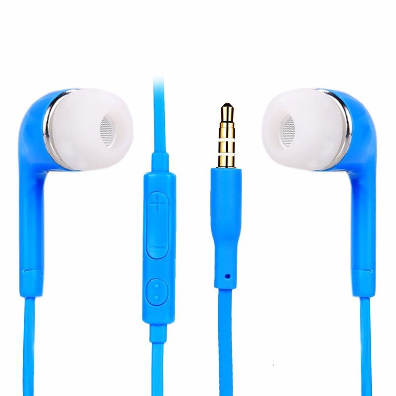 Auriculares para Festival de Música de 3,5 MM adecuados para Android S4, ajustables en el oído con micrófono, auriculares con control remoto dedicado para móviles_voghion.com