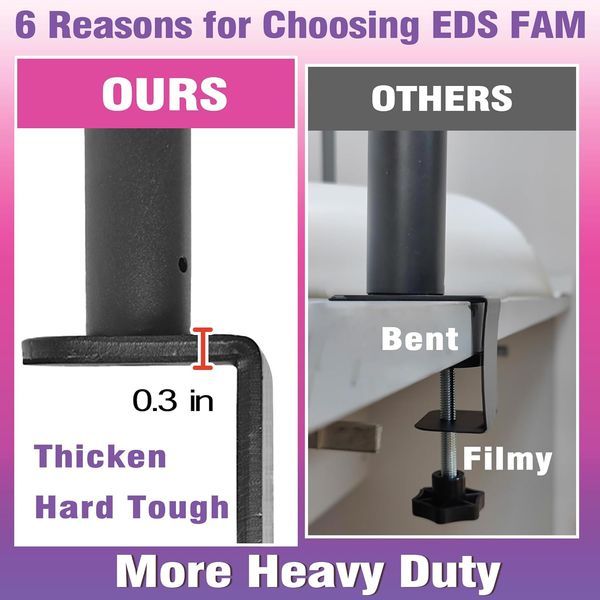 Supports de moniteur de studio robustes contre le mur, hauteur réglable max. 18,2 pi, support d'enceinte de bureau pour scène_voghion.com