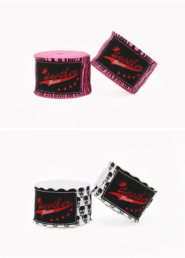 Boxing hand binding training competition style combat elastic bandage paired with boxing gloves_voghion.com