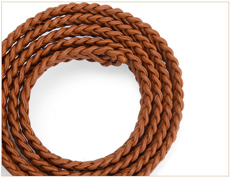 Geflochtener Gürtel für Damen, Sommer, Retro, gewebt, bronzefarbene Schnalle, dünner Gürtel für Damen, modisch, vielseitig, Kleid, frei stanzbar, PU-Dekorgürtel für Damen_voghion.com