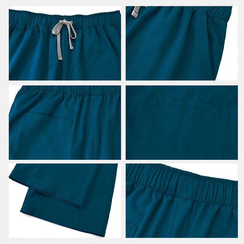 Women’s Clothing New Arrival Doctor Nurse Work Uniform Surgical Gown Surgical Gown Hand Washing Gown Operating Room Straight Pants Solid Color Suit_voghion.com