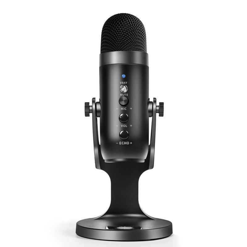 Profesyonel USB Kondansatör Mikrofon Stüdyo Kayıt Mikrofonu PC Bilgisayar Oyun Yayını Podcasting Dizüstü Bilgisayar Masaüstü_voghion.com