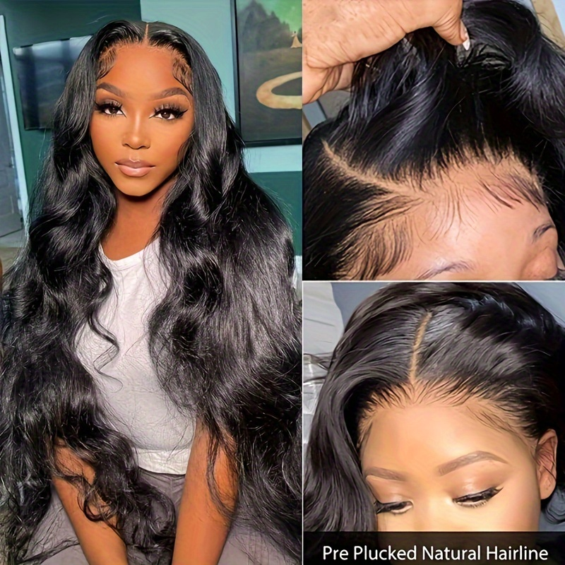 180% Dichtheid 13X4 Lace Front Menselijk Haar Pruiken Body Wave Kant Voor Pruik Voor Vrouwen Braziliaanse Remy menselijk Haar Pruik_voghion.com