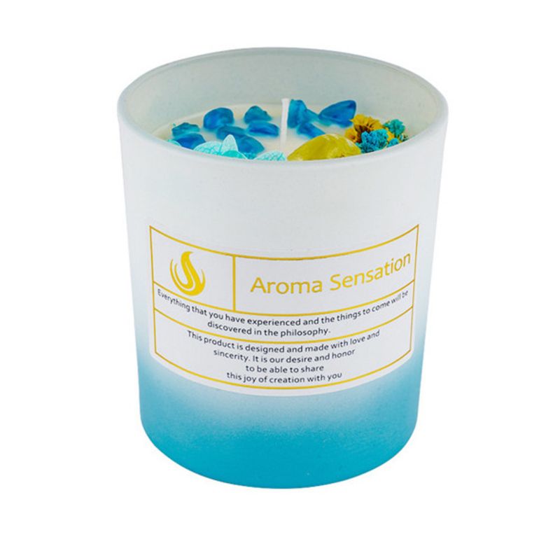 Sojawachs Handgemachte Aromatherapie Kerze Hochwertiger, lang anhaltender Duft Geburtstagsgeschenk_voghion.com
