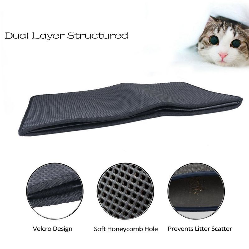 Waterproof Cat Litter Mat By PawParty Store_voghion.com