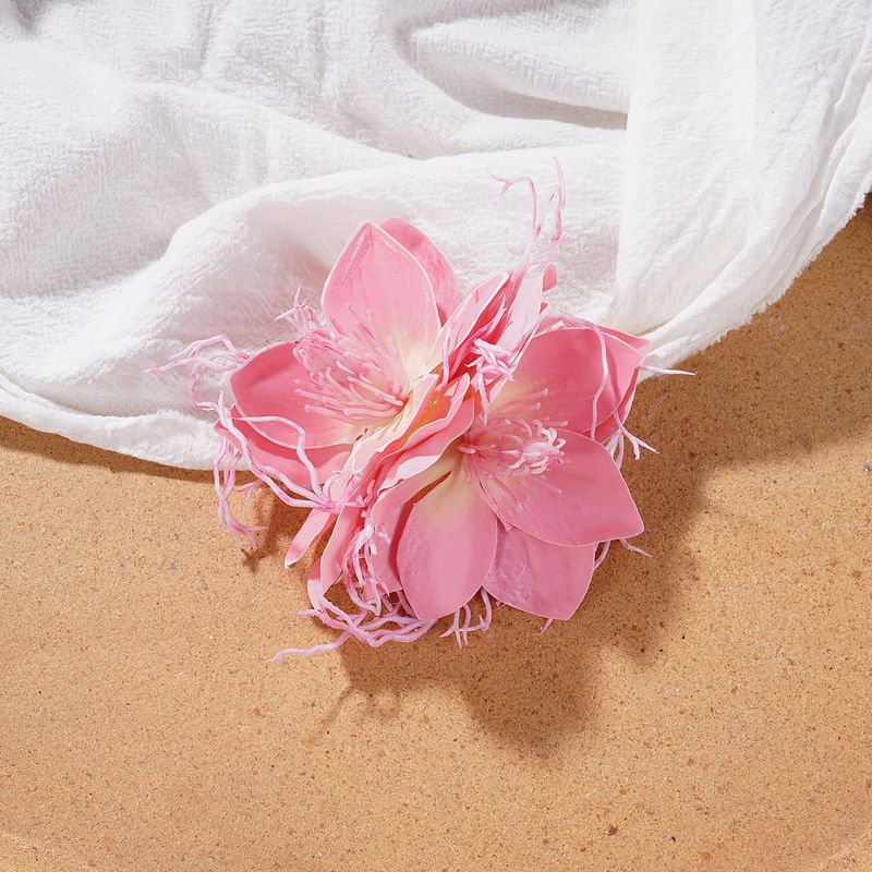 Glyzinien Lila Hawaiian Heißer Verkauf Drachen Bart Jasmin Blume Haarnadel Strand Urlaub Seite Clip Reise Foto Simulation Stand_voghion.com