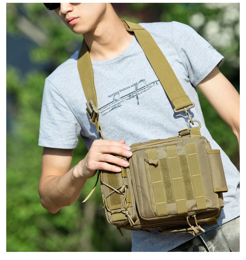 Luya Bag 2018 Nou Rucsac Tactic Camuflaj Geantă de Exterior pentru Bărbați Geantă de Piept Multifuncțională Umăr Crossbody Geantă cu Trei Scopuri_voghion.com