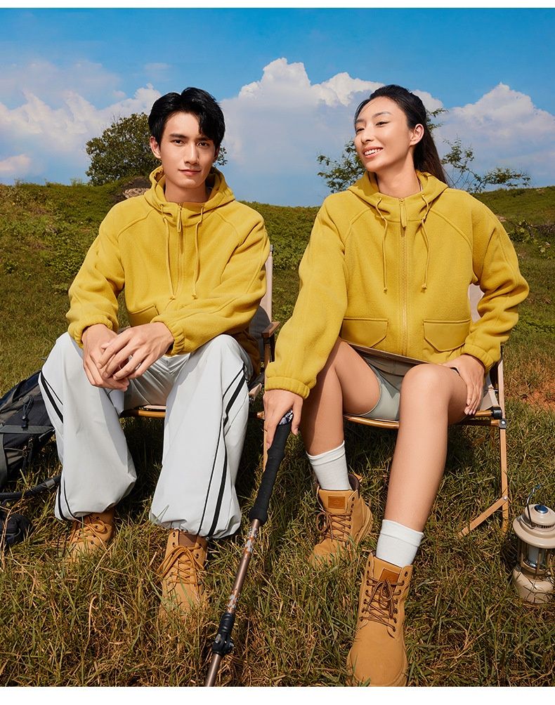 QFV50704555550<== Großhandel Polar-Jacke mit Fleecefutter für Damen und Herren, Outdoor-Sport, bedruckte Arbeitskleidung, Kapuze, dick gefüttert_voghion.com