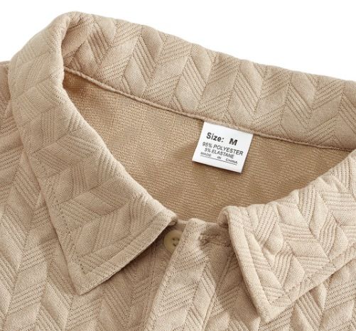 Herr Jacquard-polo - Mikrotryckdesign | Sommarkläder för fritid_voghion.com