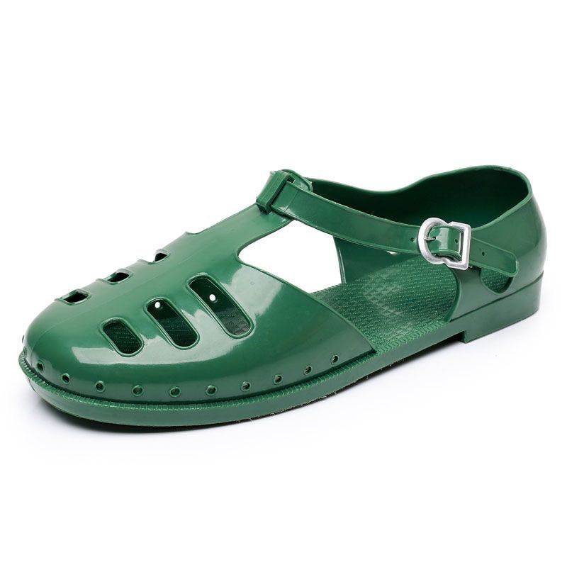 Roman Baotou Mode Herren Sandalen Vietnamesisch Nostalgisch Vintage Kunststoff Atmungsaktive Schuhe_voghion.com