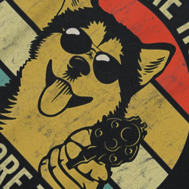 Kein Husky Lustige Alaskan Malamute Hundeliebhaber T-Shirts Grafik Baumwolle Streetwear Kurzarm Geburtstagsgeschenke Sommerstil_voghion.com