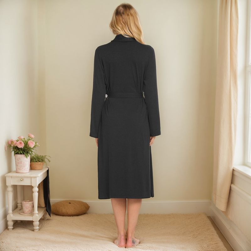 Autumn And Winter Women's Loungewear Comfortable Nightgown_voghion.com