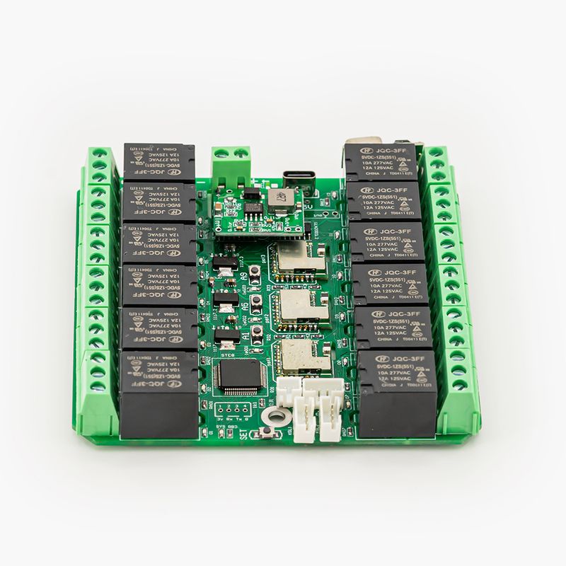 12 Channel WiFi Relay Module eWek APP Remote Control Self-lock DC 8V-28V AC 85V-250V Wireless Switch for Smart Home_voghion.com