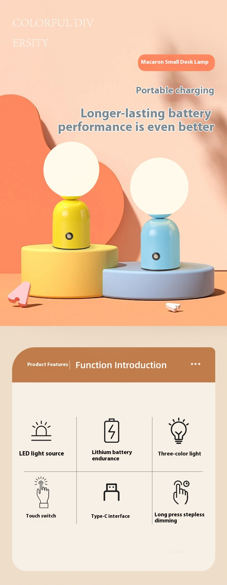 Nordic Macaron Desk Lamp Clear Bar Bar Table Lamp Cafe KTV Ambient Lamp Bedside Lamp Everlight Wedding Lamp_voghion.com
