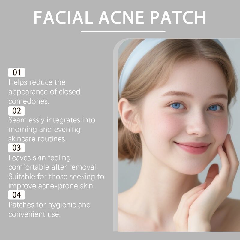 Face Gentle Care Facial Daily Cleaning Skin Friendly Breathable Acne Patch_voghion.com