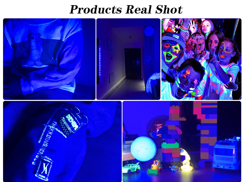 395nm Led UV Floodlight 50W LED Stage Blacklight 220V Waterproof Ultravilet Lamp Fluorescent Party Stage Light_voghion.com