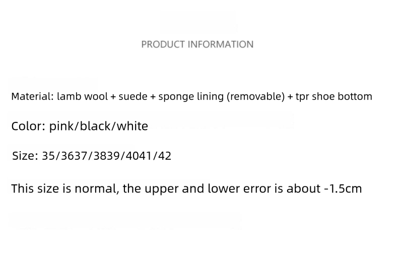 Lamb Wool High Tube Suede Space Boots Women's Ski Boots Warm_voghion.com