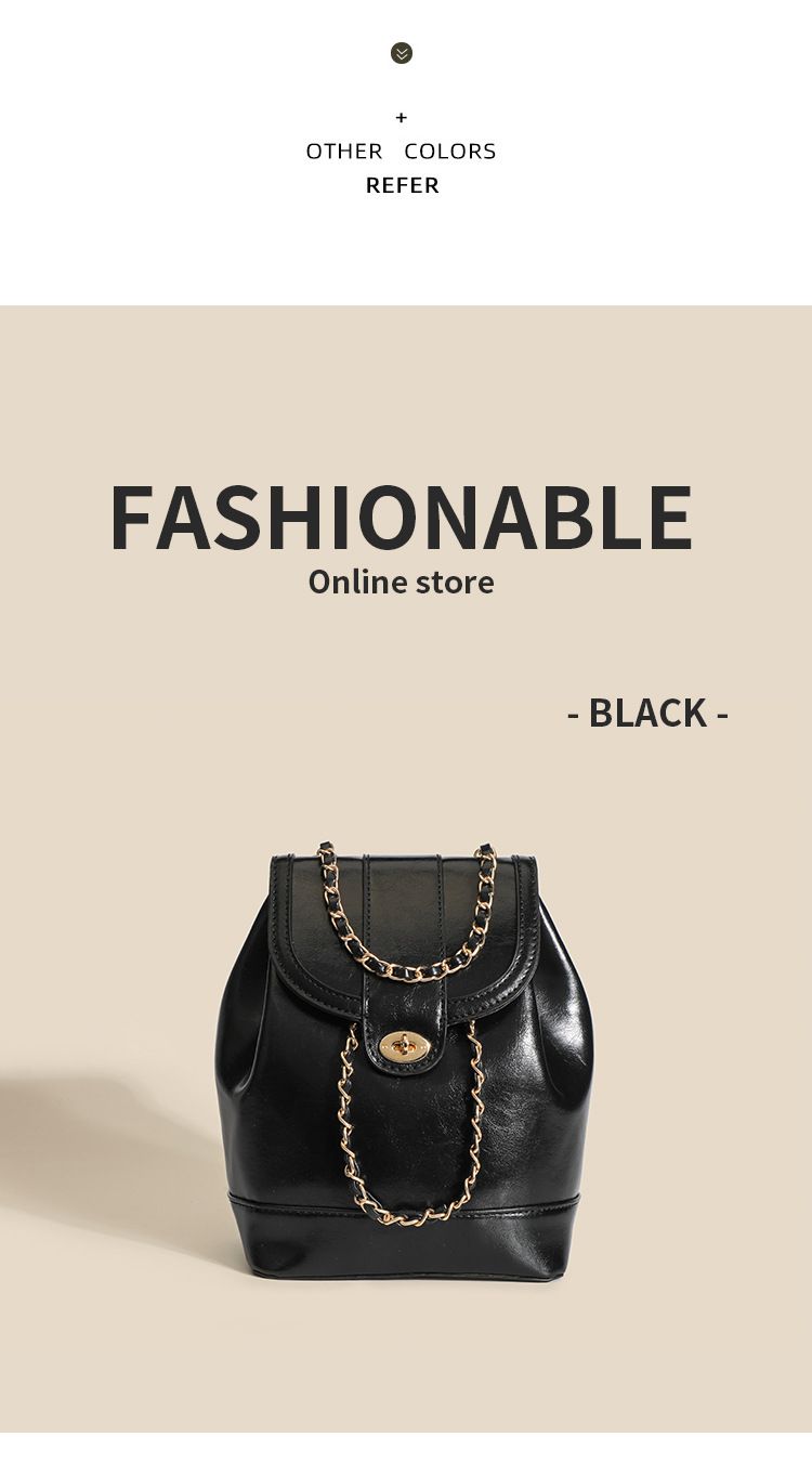 Korean niche spring autumn mini fragrance chain for female Instagram blogger and student oil wax leather shoulder bag_voghion.com