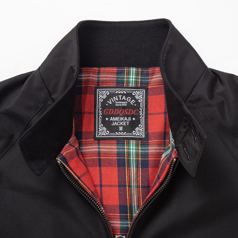 CT GDDQSDC Harrington Men Autumn American Style Thin Workwear Amekaji G9 Windproof Motorcycle Jacket_voghion.com