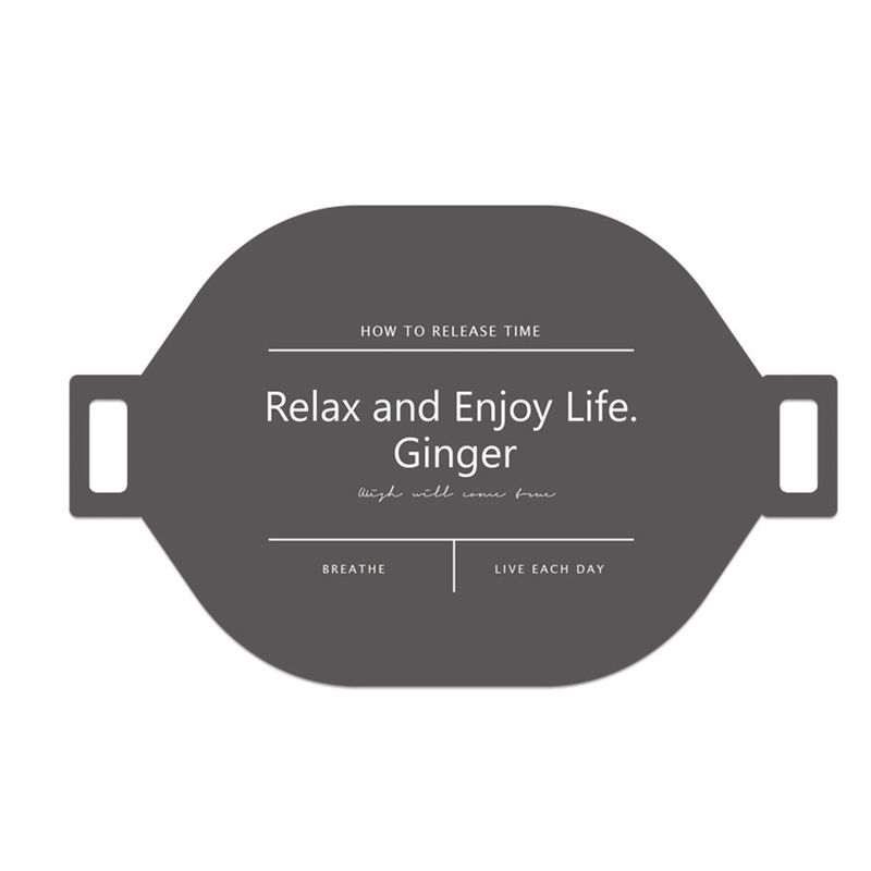 4Pcs Western Nordic Style Printing Table Household Bowl Mat Simple Dirt Insulation Heat Insulation Pad_voghion.com