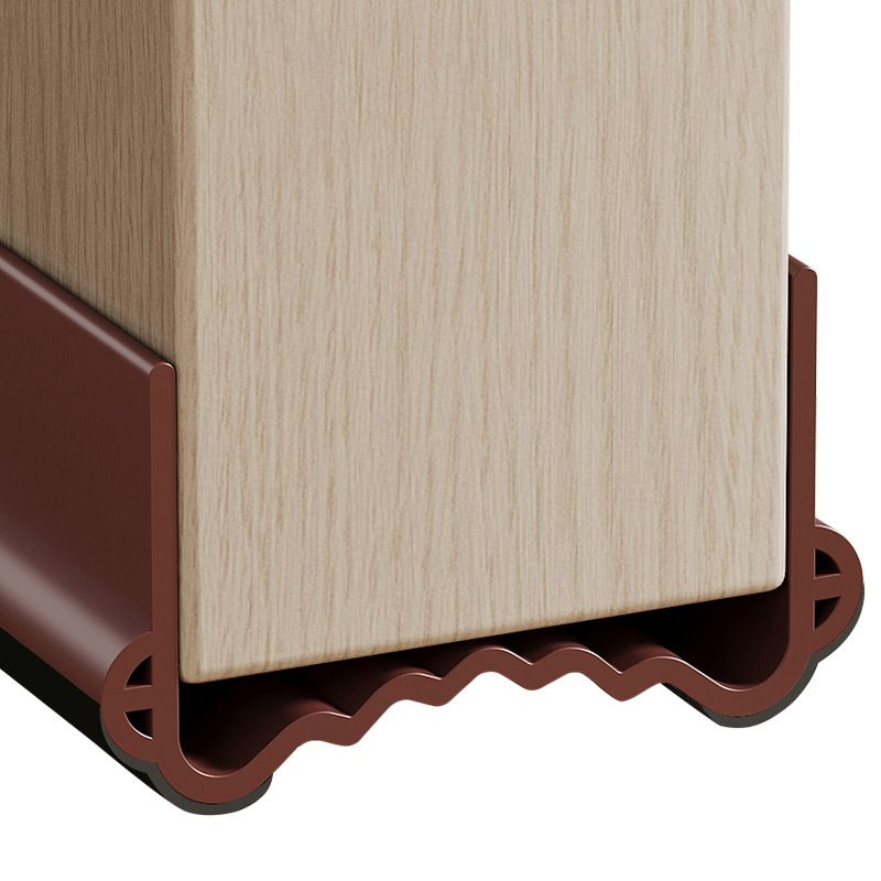 Joint de bas de porte silencieux, bande d'étanchéité autocollante et insonorisante pour pièce, coupe-vent, bloqueur d'espaces et coupe-vent_voghion.com