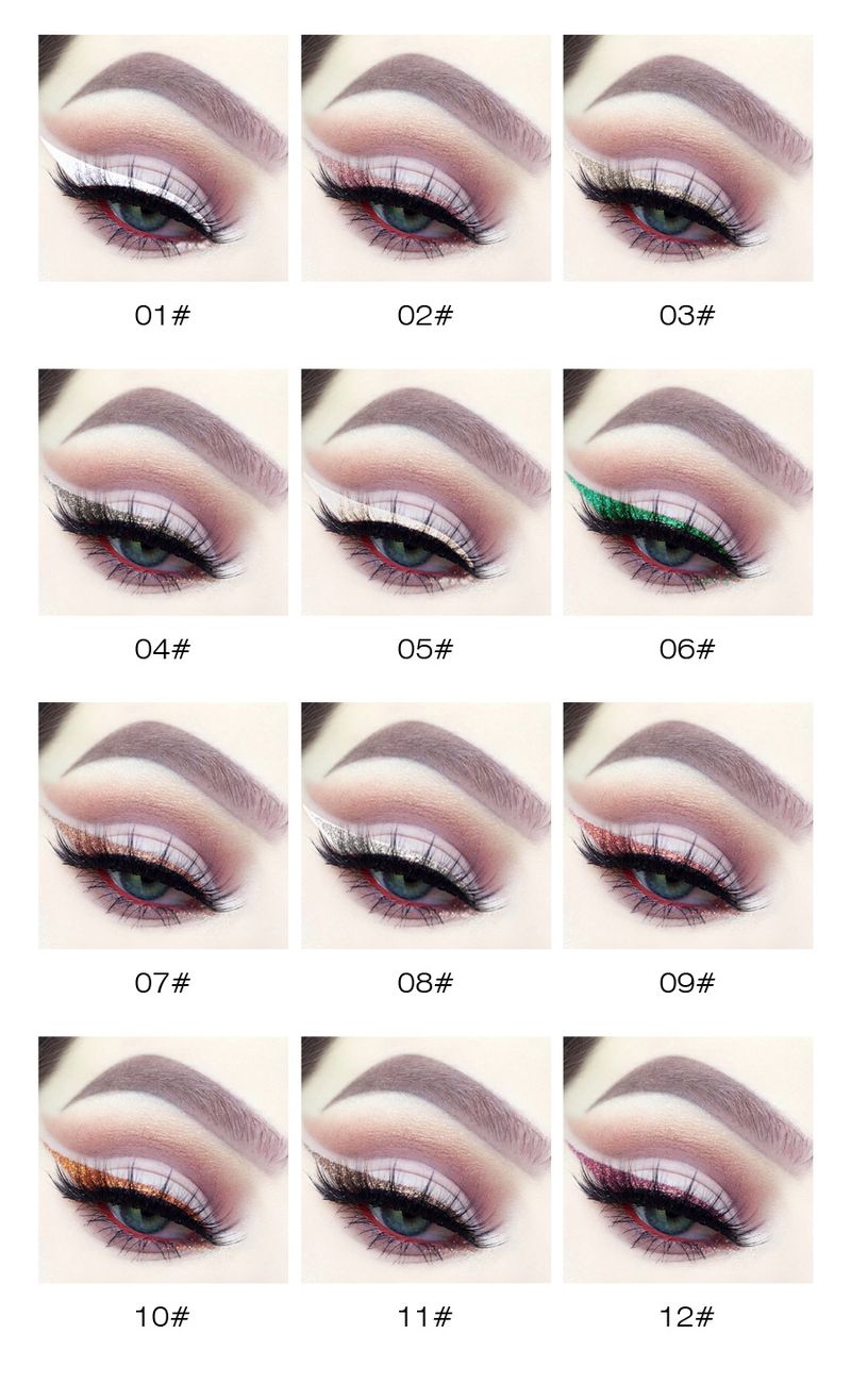 Kristen Leanne – verträumter, glänzender Eyeliner mit Perlenglitzer in Diamantfarbe_voghion.com