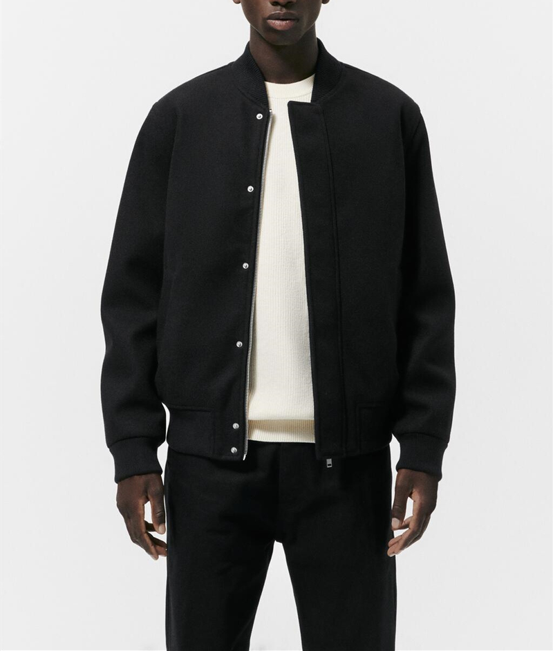 Man's clothing Men's vintage casual bomber jacket_voghion.com