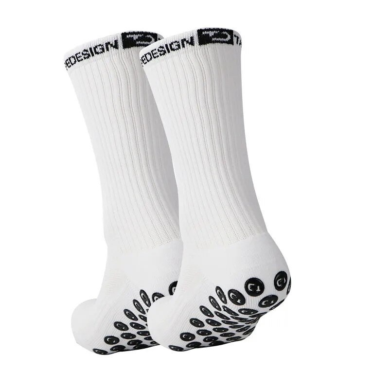 TAnti-Slip Krachtige Grip Voetbal Ademende Sportsokken voor Heren One Size Fits All_voghion.com