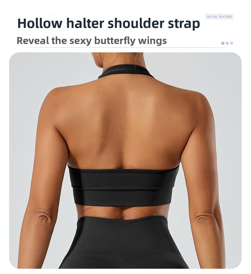 Cross-Border European And American Style Tight Seamless Yoga For Women, Quick-Dry, Slimming, Back-Enhancing Fitness_voghion.com