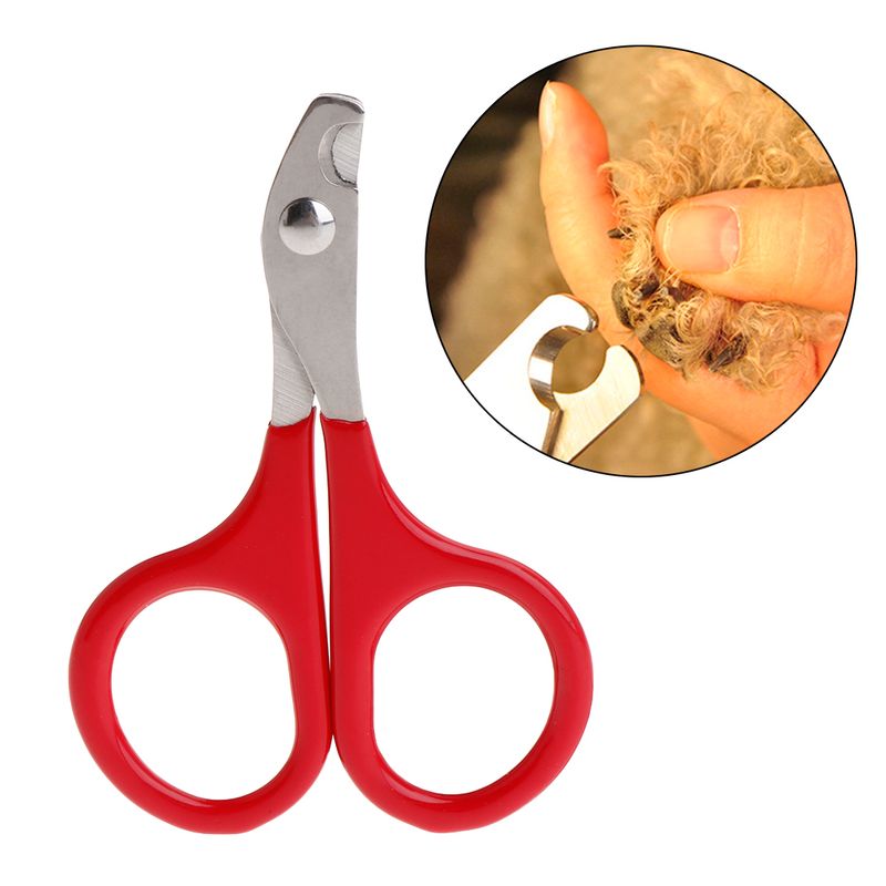 Pet Nail Clippers Dog For Cat Paw Scissors Non-slip Grip Pet Nail Grooming Trim_voghion.com