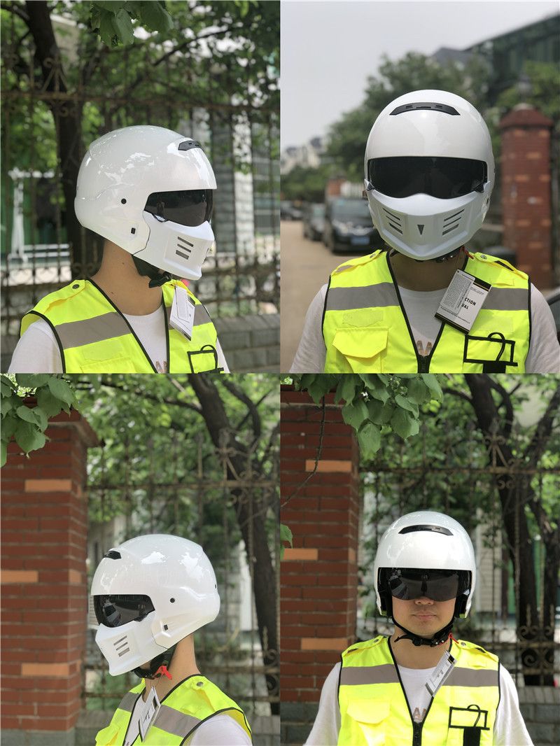 Scorpion helmet Vader helmet Motorcycle helmet for both men and women_voghion.com