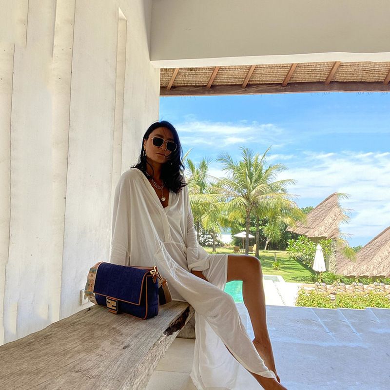 Vestido leve de algodão para praia, piscina e passeios de verão – caimento solto com bolsos, capa de biquíni, proteção solar – tamanho único_voghion.com
