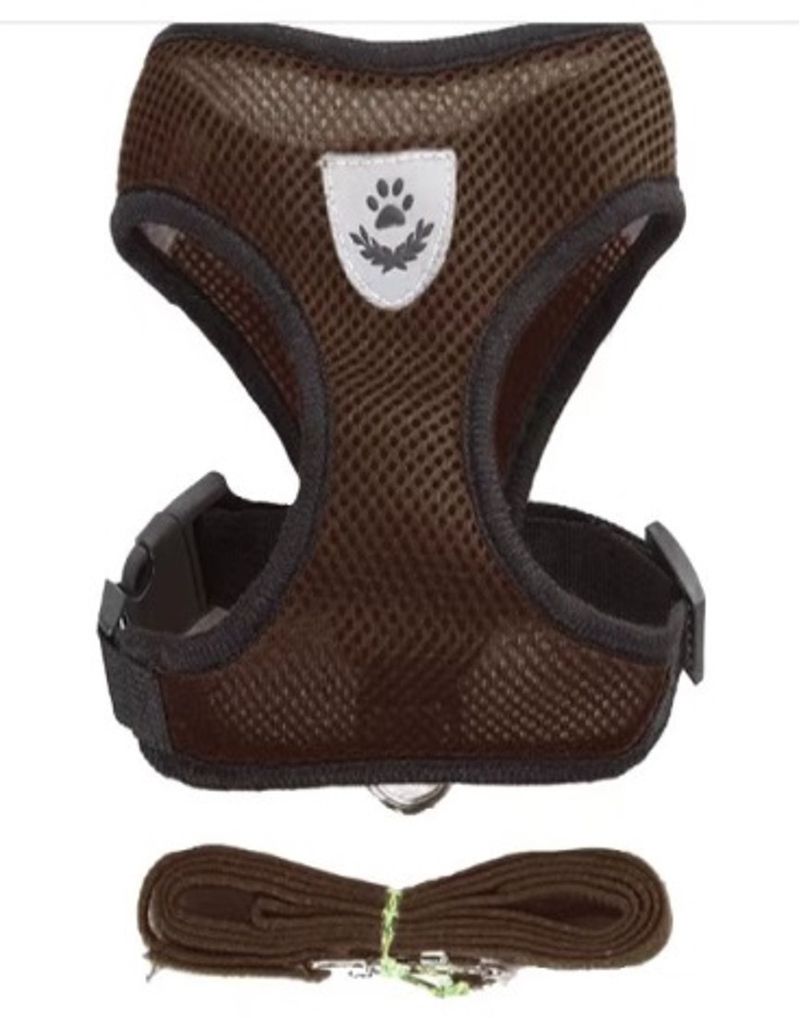 Vest-Style Dog Leash For Teddy, Bichon, Small And Medium Dogs, Cat Harness, Pet Supplies_voghion.com