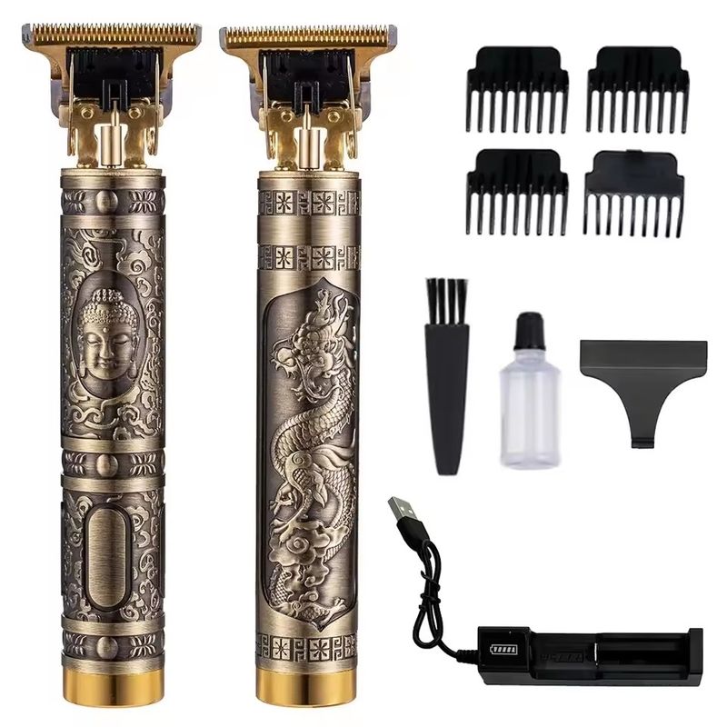 2024 Heißer Verkauf Schneidemaschine Clippers Wiederaufladbarer Bartrasierer Professioneller elektrischer Haarschneider für Männer Friseur_voghion.com