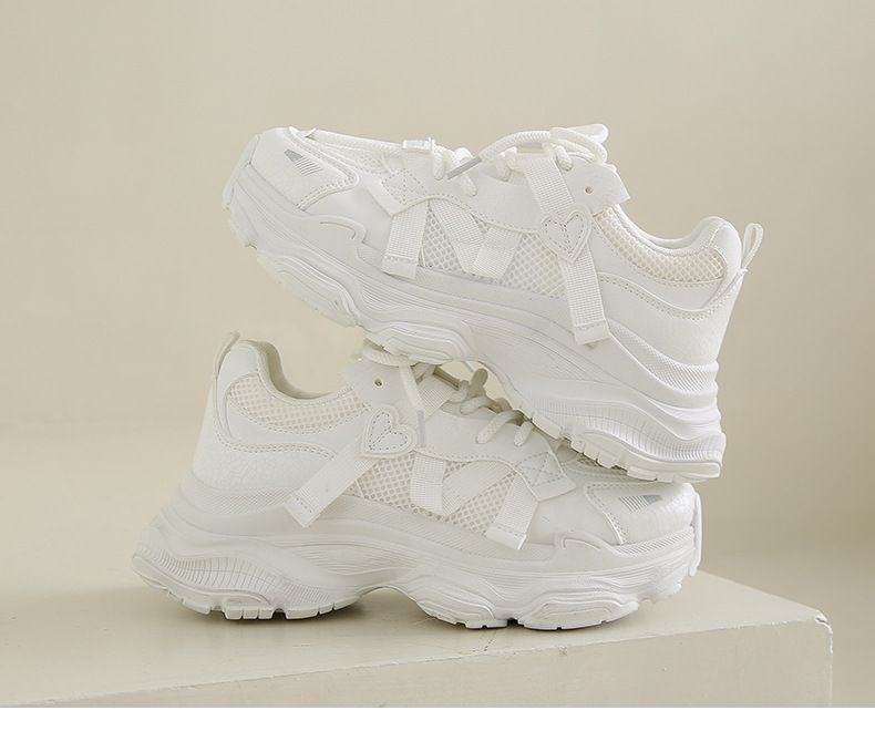 Women's Chunky Dad Shoes - Platform Sneakers For Running & Casual Wear, Thick Sole Comfortable Walking Shoes_voghion.com