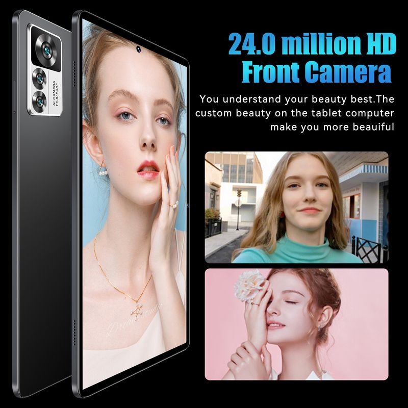 10.1 Inch Android Tablet - 4G LTE, 4GB RAM, 64GB Storage, HD Display, WiFi, Bluetooth, Kids & Learning Mode_voghion.com