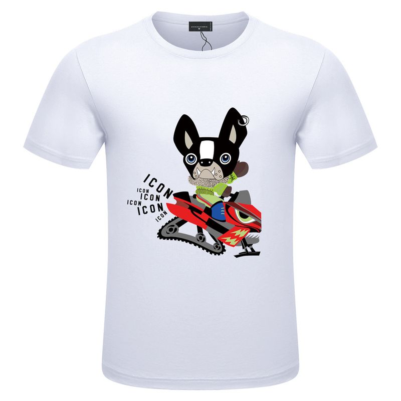2024 Neuer Modemarkentrend 100 % Baumwolle Casual Tops Herren Damen T-Shirt Musterdruck Bequemes Herren-T-Shirt Graphic Tee Herren Sommer Outdoor Tops_voghion.com