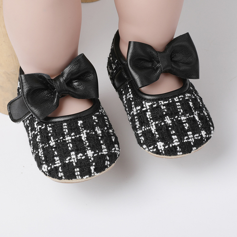 Frühling und Herbst Low Top dicke Sohlen Babyschuhe für Mädchen Babyschuhe weiße rutschfeste Prinzessin Wanderschuhe_voghion.com