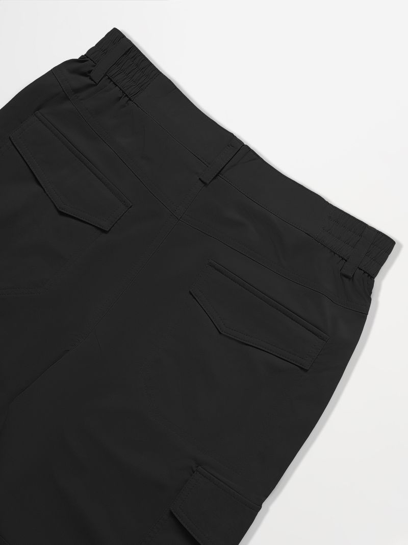 Men's Multi Functional Pocket Tactical Outdoor Activity Waist Drawstring Loose Casual Overalls_voghion.com