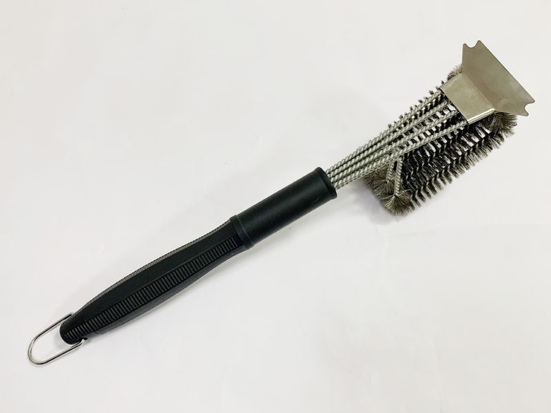 Austauschbar Feder Grillbürste aus Edelstol Grillreinigungsbürste Grillbürste Grillinstrumenter_voghion.com