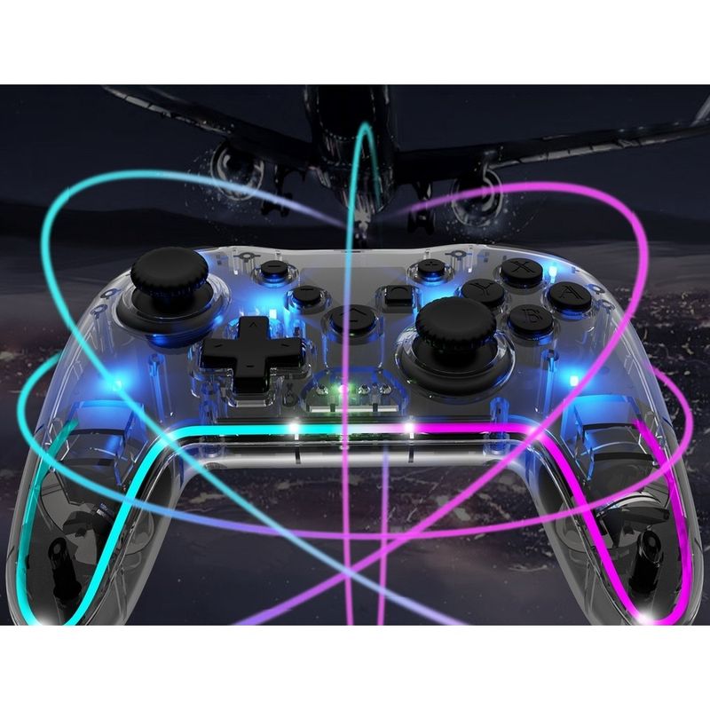 Controller di gioco wireless Bluetooth per Switch2, PC, computer e Steam - Doppia vibrazione e rilevamento del movimento a sei assi_voghion.com