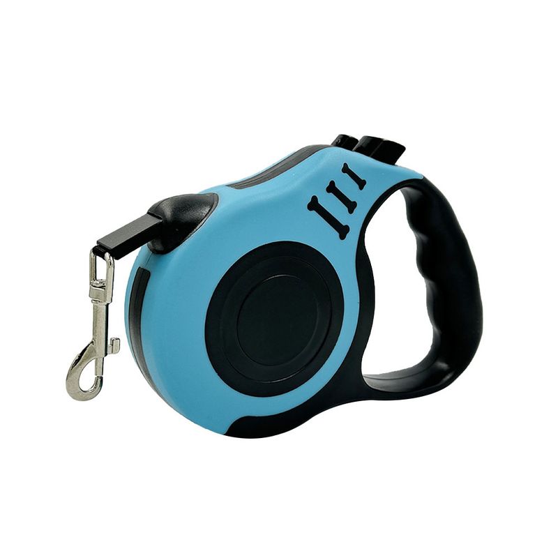 Handheld Portable Automatic Retractable Anti-Knot Pet Walking Leash Dog Chain_voghion.com