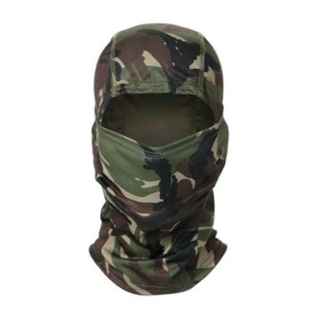 Klassisk vintage mænds vinter fortykket polstret udendørs ridning Gå varm hovedbeklædning Camouflage Klassisk indpakningsansigtsmaske Taktisk hovedbeklædning One Piece_voghion.com