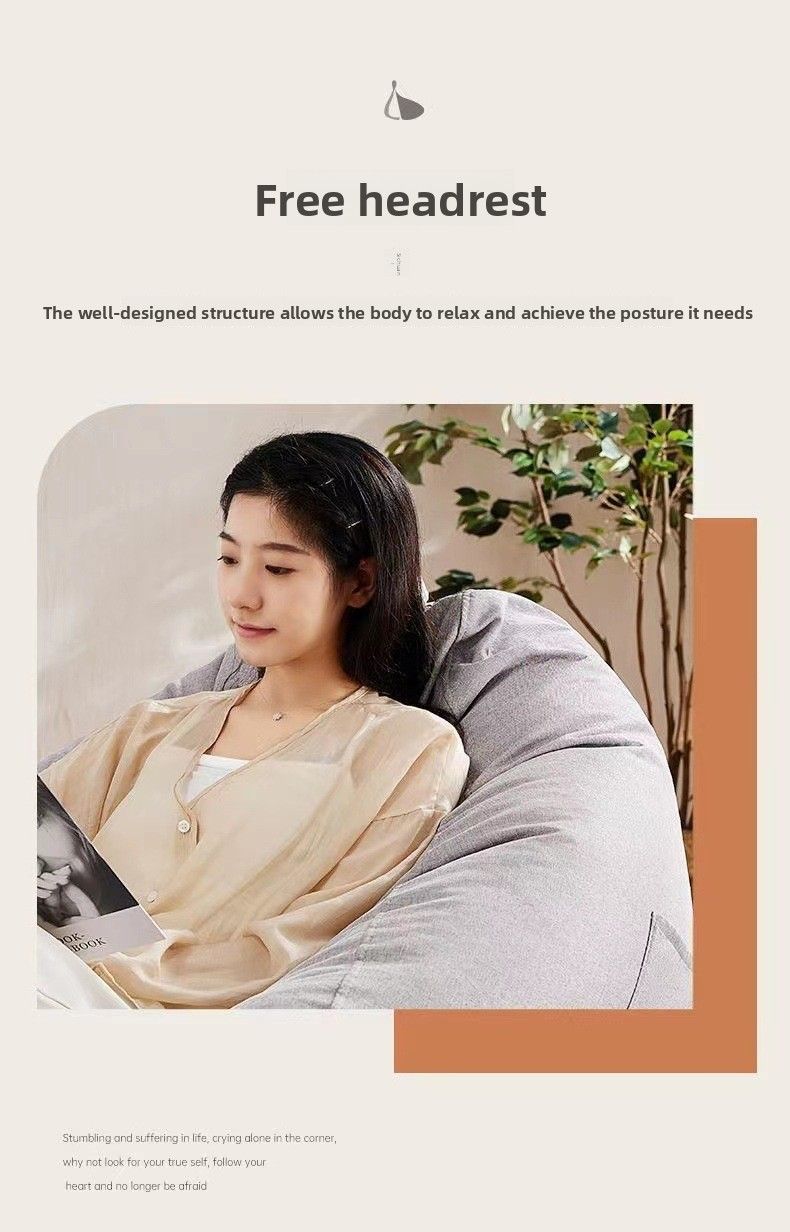 Divano a sacco singolo reclinabile e per dormire NetEase, selezionato, per bambini, con seduta reclinabile giapponese semplice, per balcone_voghion.com
