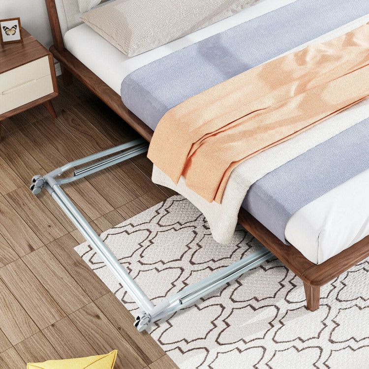 Extendable Foldable Heavy Duty Clothing Rack with Hanging Rod_voghion.com