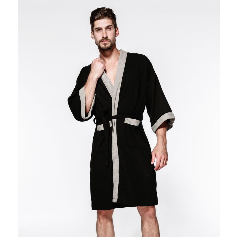 SpaStar RYYD Waffle Robe - Sauna Ready|Hotel Cotton Set_voghion.com